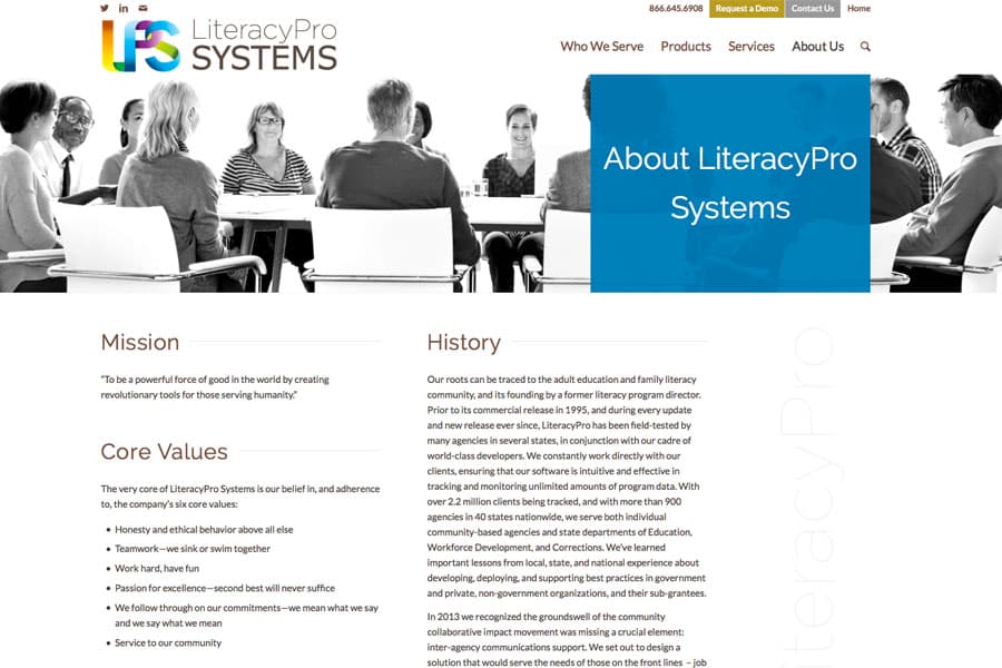 Tech Startup Website screenshot 9